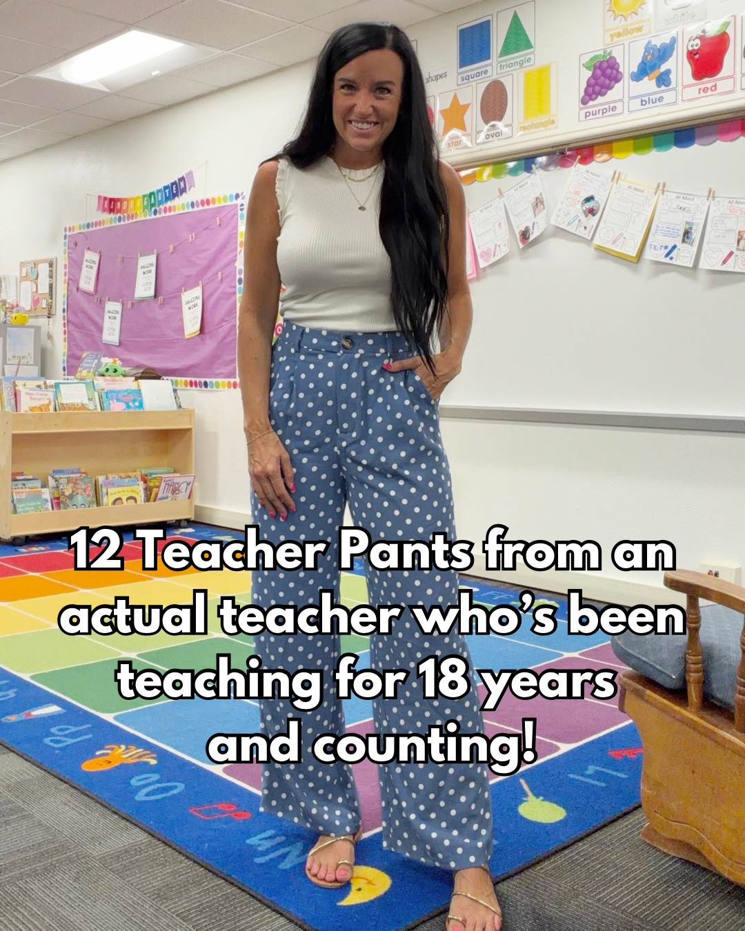12 teacher pants & jeans from an actual primary teacher who is back in the classroom for year 19! 😍

Comment SHOP for the links!

Size info is on each image, but let me know if you have any questions! Many are on deal on Amazon and I have a few favorites from Loft, Target, and Walmart too!!

Outfits include: polka dot trousers pants, floral wide leg pants, a few cute styles of linen-blend wide leg and straight leg pants, barrel linen-blend pants, balloon pants, my favorite teacher jeans from Nordstrom and some cute short sleeve sweater tops to wear to work!


#teachersofinstagram #teachertribe teacher life elementary teachers, back to school outfits, teacher fashion, teacher outfit ideas, kindergarten teacher, real life outfits, teacher ootd Target circle, Walmart style #amazonfashion @loft #teacheroutfits @amazonfashion

#LTKootd #LTKSaleAlert #LTKWorkwear