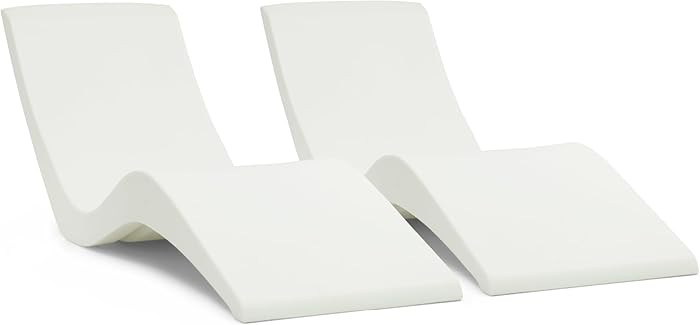 Aqua Outdoors Pool Chaise Lounge Chairs for Ledge & Shelf, Water-Weighted Pool Lounger for Depths... | Amazon (US)