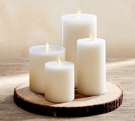 Premium Flicker Flameless Candle - White | Pottery Barn AU