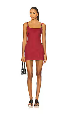 BY.DYLN Marcie Mini Dress in Cherry from Revolve.com | Revolve Clothing (Global)