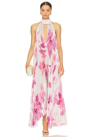 L'IDEE Opera Gown in Jardin Pink from Revolve.com | Revolve Clothing (Global)