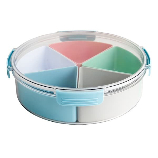 Real Simple Multicolor Snackle Box Set At Home, Plastic | At Home