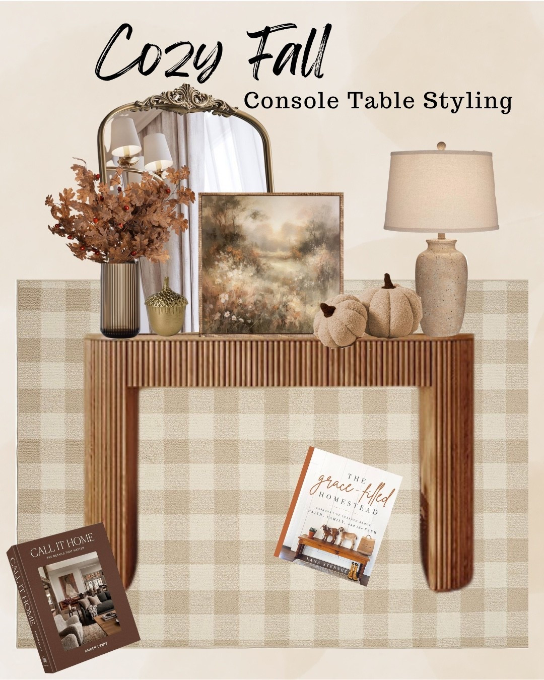 Fall console table styling inspiration! 🍂🍁

#LTKFindsUnder50 #LTKHome #LTKSeasonal