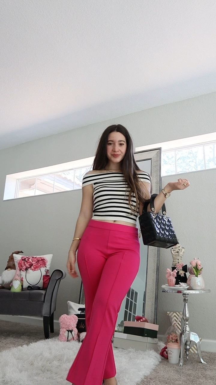 Choose your favorite: left or right. Loving this pink trouser moment. Xoxo

Barbie trend / pink trousers / pink fashion / pink outfits / Pinterest aesthetic / twenties girl style / classic style / barbie university / Macys finds / pink outfits / spring outfit ideas
#barbiestyle #barbiecore #coquette #pinkoutfit #classicstyle #classicstyles #fashionguide #styleguides #trouser #trousers #classicoutfit #trendyoutfits #outfitguide #ltkworkwear #ltksalealert #macys #macysdeals #workwearstyle #chicoutfit #streetweardaily #chicstreetstyle #streetstylelook #streetstyleinspirations

Follow my shop @lovelyfancymeblog on the @shop.LTK app to shop this post and get my exclusive app-only content!

#liketkit #LTKsalealert #LTKworkwear #LTKfindsunder100
@shop.ltk

#LTKxSephora #LTKVideo