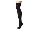 Wolford - Velvet 80 Overknees Socks (Black) - Footwear | Zappos