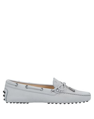 Tod's Woman Loafers Light grey Size 5.5 Soft Leather | YOOX (US)