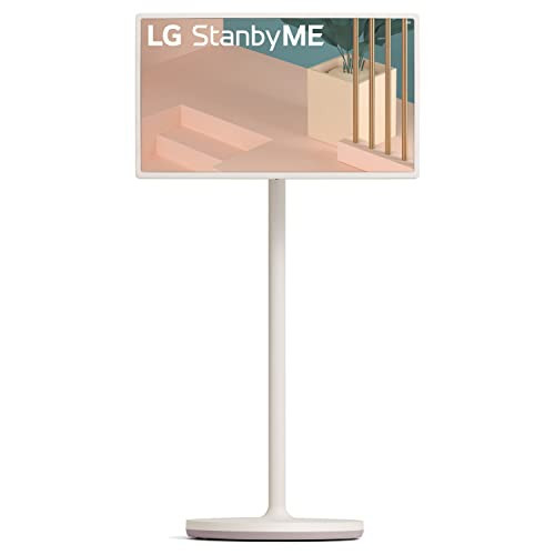 LG 27-Inch Class StanbyMe 1080p-Portable Touch-Screen-Monitor 27ART10AKPL, Built-in Battery, Full Swivel Rotation, 60Hz Refresh Rate, Calming Beige | Amazon (US)