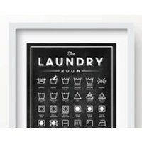 The Laundry Room print  Instant download, Laundry room decor, Icons, Symbols, Laundry,  Room, Guide, Rules, Mid Century, Decor, minimalist | Etsy (US)
