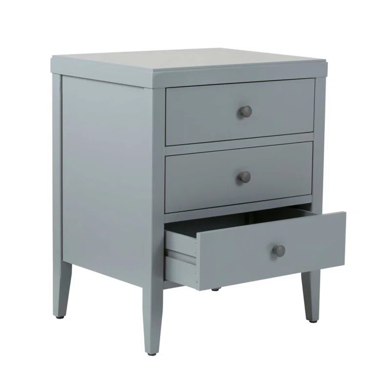 Rushville 3 - Drawer Nightstand | Wayfair Professional