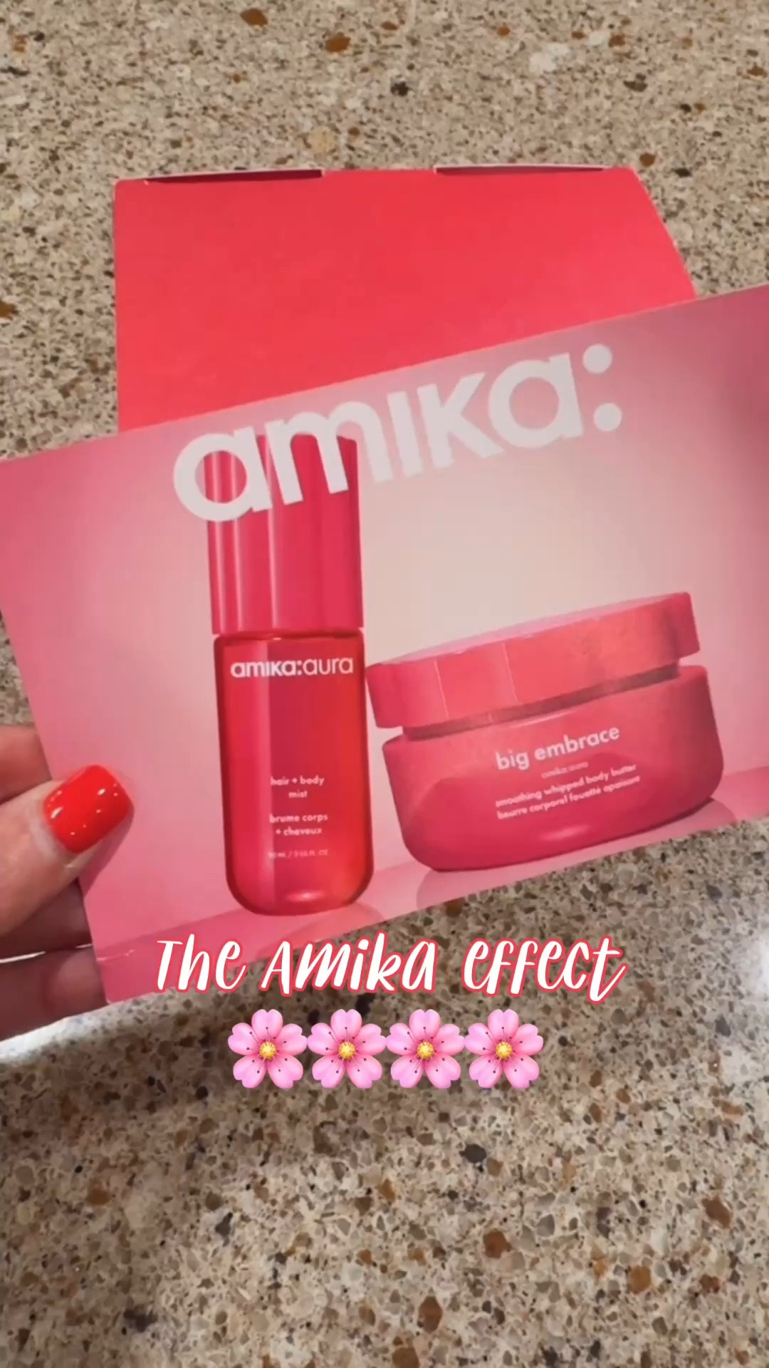 Amika : Aura & Big Embrace 

big embrace
smoothing whipped body butter / amika:aura
hair and body mist
@amika #amika @amikapro

#LTKTravel #LTKBeauty #LTKselfcare