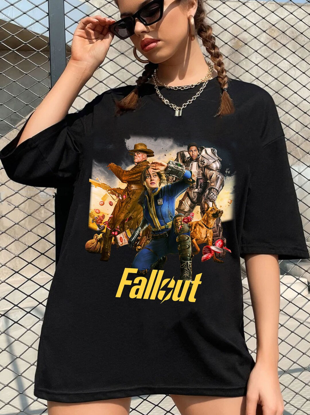 Fallout 2024 TV Series Shirt, Fallout Shirt, Fallout Game Series T-shirt, Lucy Maximus the Ghoul,... | Etsy (US)