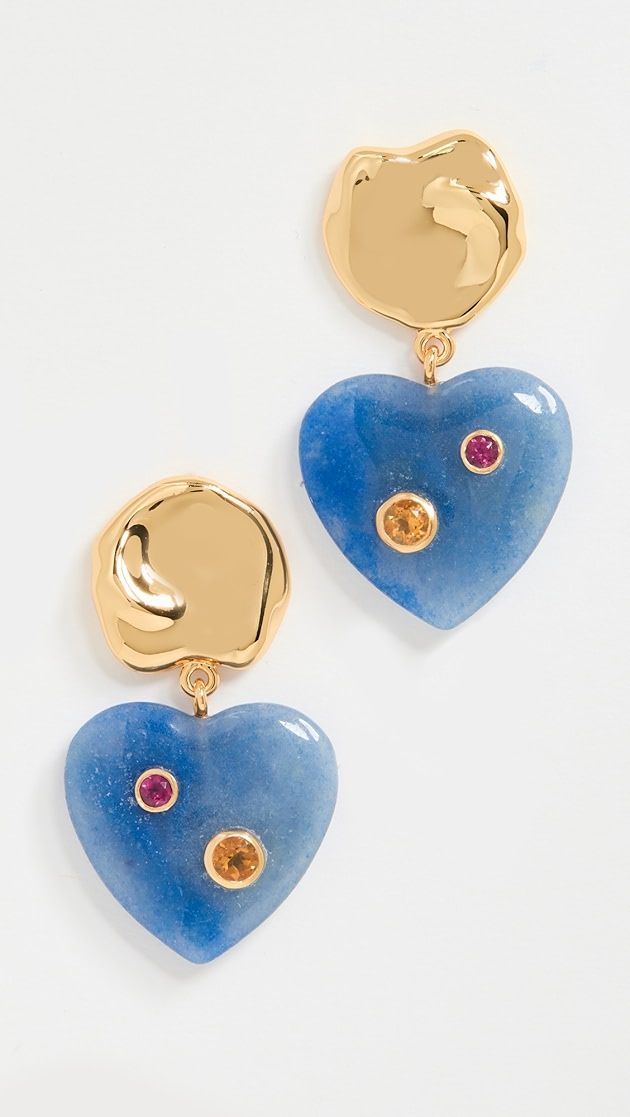 Rio Heart Earrings | Shopbop