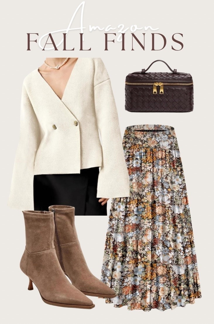 Amazon fall outfit idea. Cozy, chic neutrals and feminine florals for the perfect autumn look. Style it for work, church or fall dates. 



Amazon fall finds, AmazonFallFinds #FallStyle #FallOutfitInspo #LTKFallStyle #AmazonFashion #NeutralStyle #FallWardrobe #OOTD #LTKFinds #AffordableFashion #FallLook


#LTKShoeCrush #LTKItBag

#LTKSeasonal #LTKWorkwear #LTKootd
