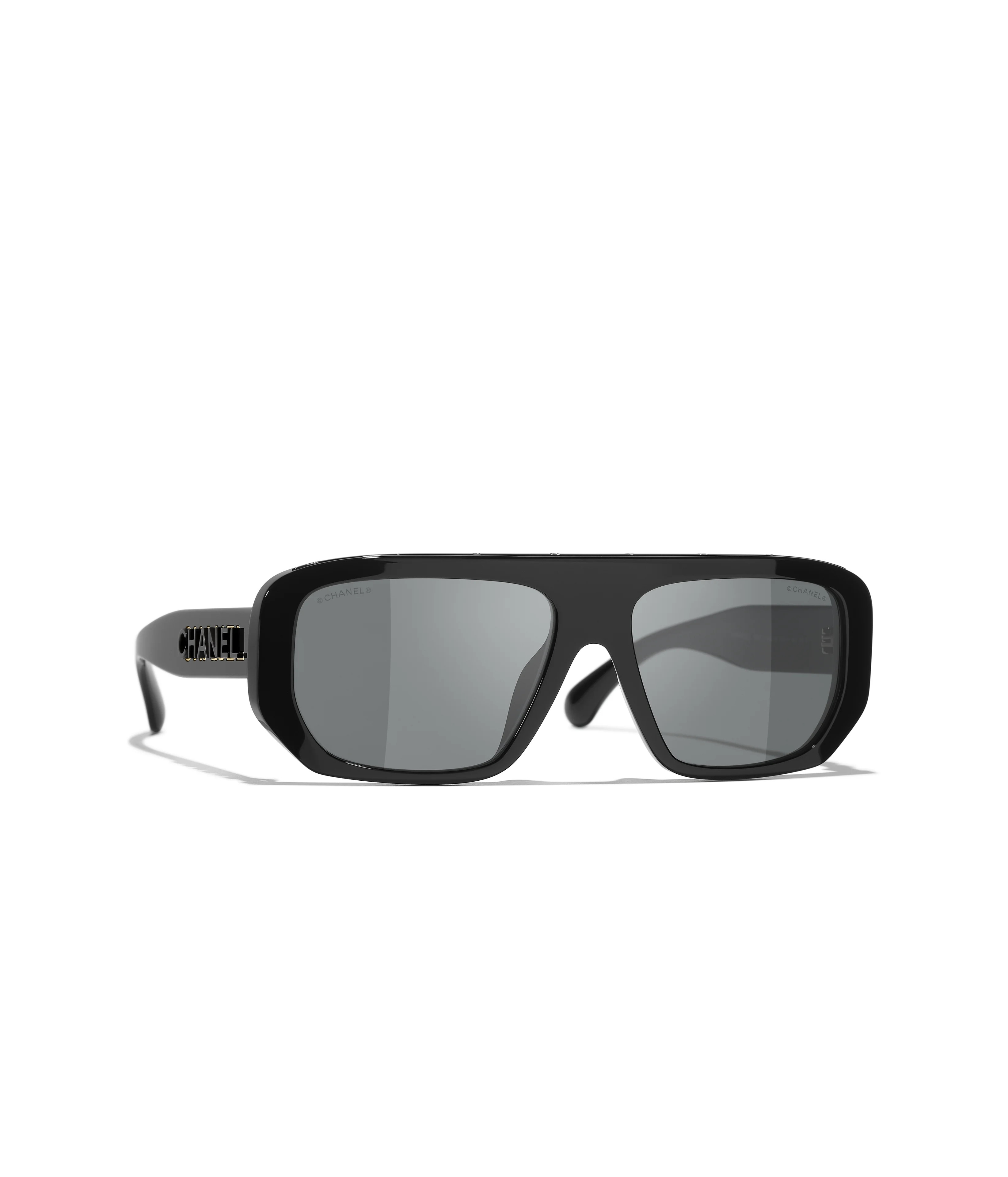 CHANEL Sunglasses: Shield Sunglasses, acetate &mdash; Fashion | CHANEL | CHANEL | Chanel, Inc. (US)