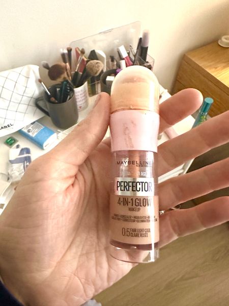 This is my first tube of the Maybelline Instant Age Rewind Instant Perfector 4-in-1 Glow Foundation Makeup and I’m in love!  I will definitely be purchasing again! #Maybelline #Target

#LTKbeauty #LTKxTarget