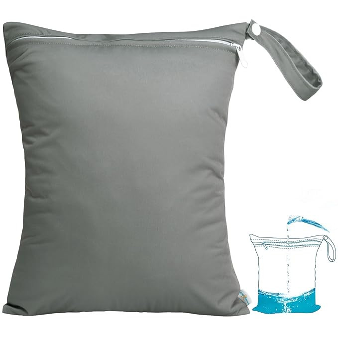 babygoal Waterproof Wet Dry Bag for Swimsuit, Reusable Bag for Travel, Food Storage, Stroller, Da... | Amazon (US)