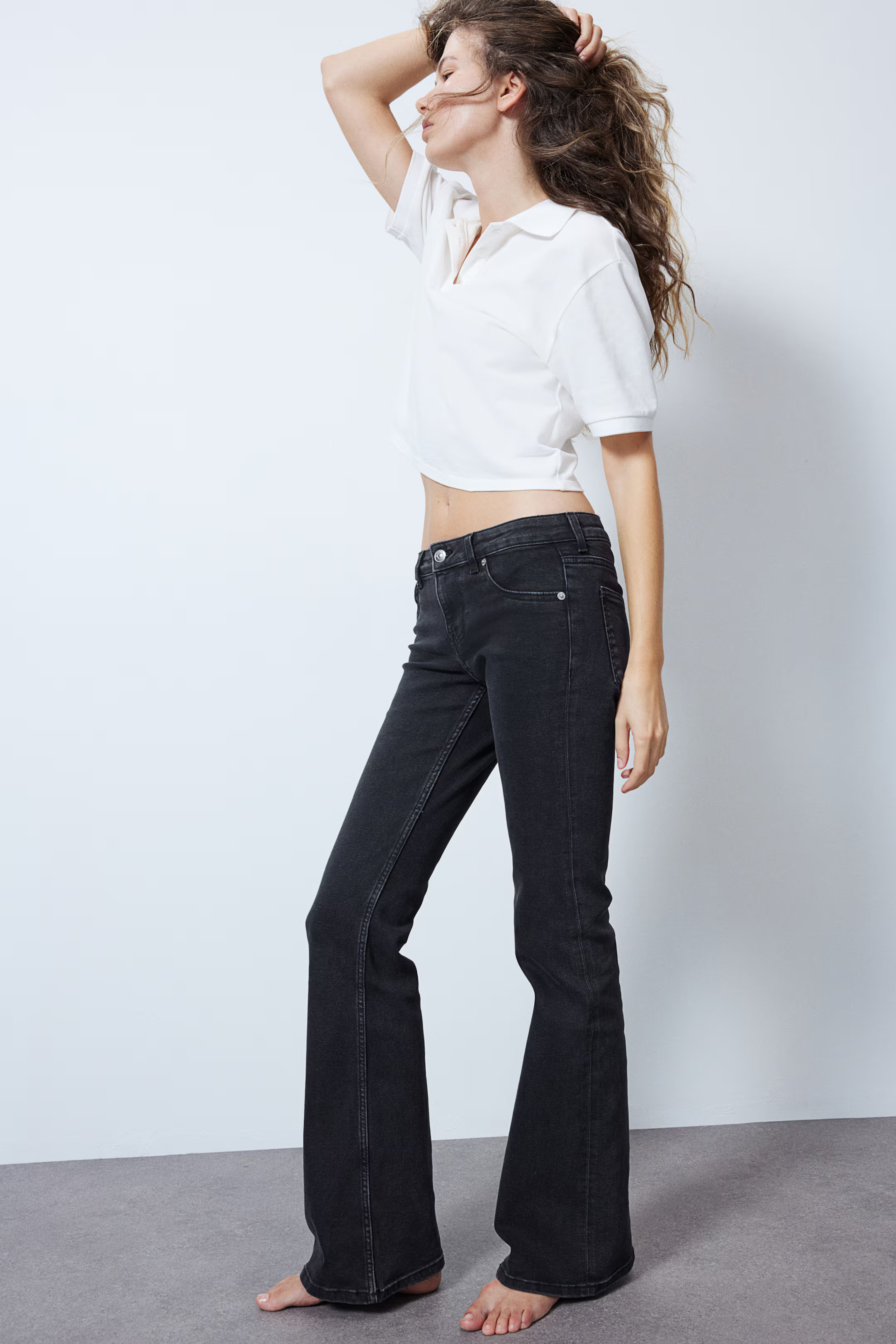Flared Low Jeans | H&M (UK, MY, IN, SG, PH, TW, HK)