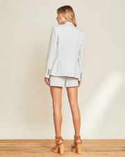 Lonny Stretch-Linen Dickey Jacket | Veronica Beard