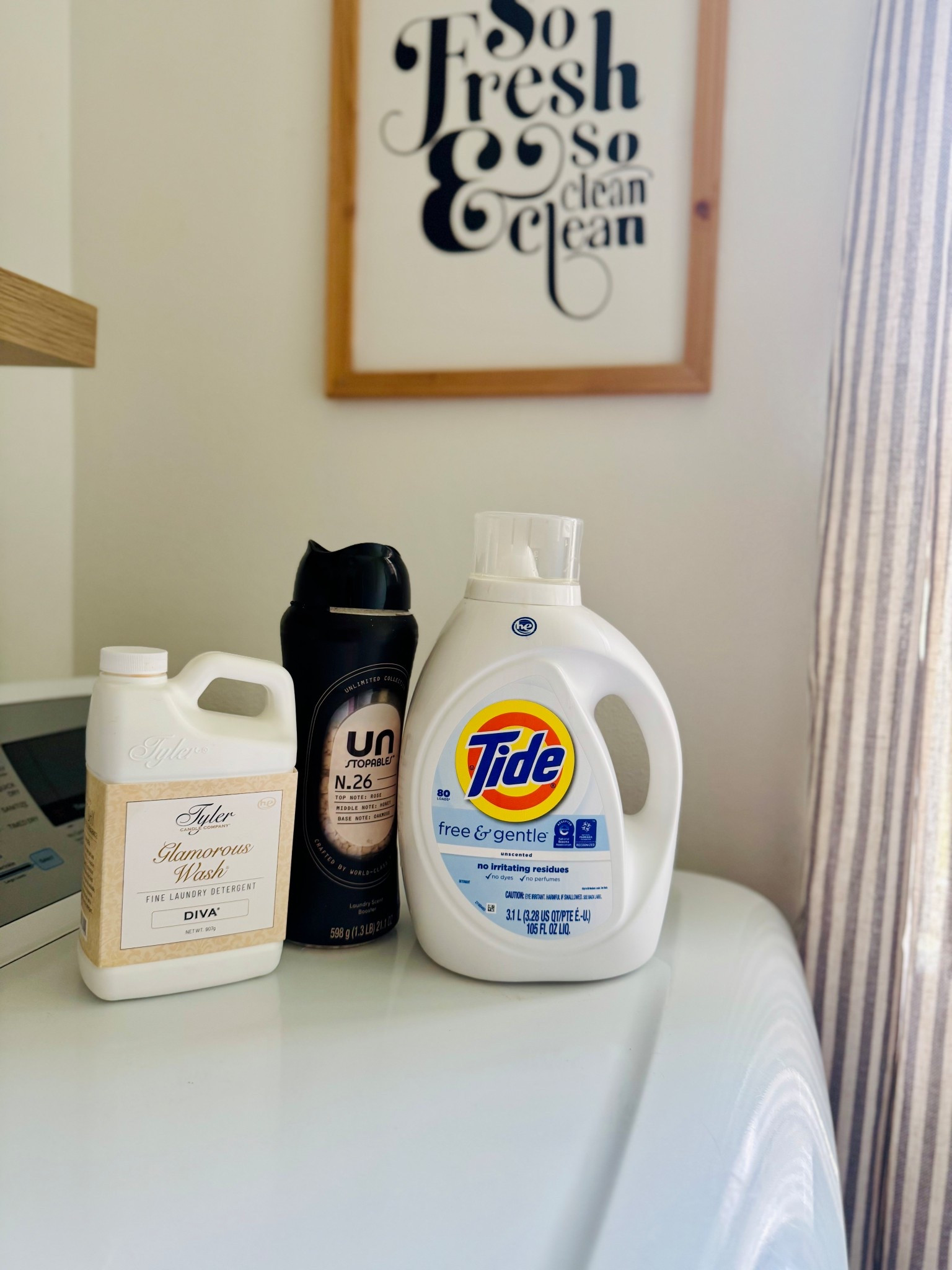 My go to laundry line up!