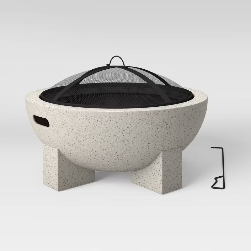Terrazzo Wood Burning Fire Pit - Project 62™ | Target