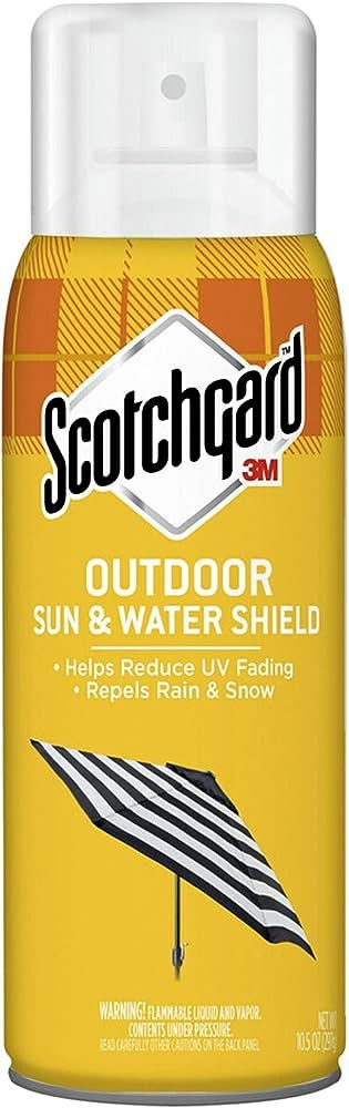 Scotchgard Outdoor Water & Sun Shield Fabric Spray, Water Repellent Spray for Spring and Summer O... | Amazon (US)
