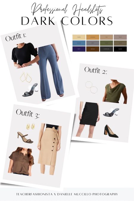 Professional Headshots Outfits: Workwear / Dark Colors



#LTKSeasonal #LTKstyletip #LTKworkwear