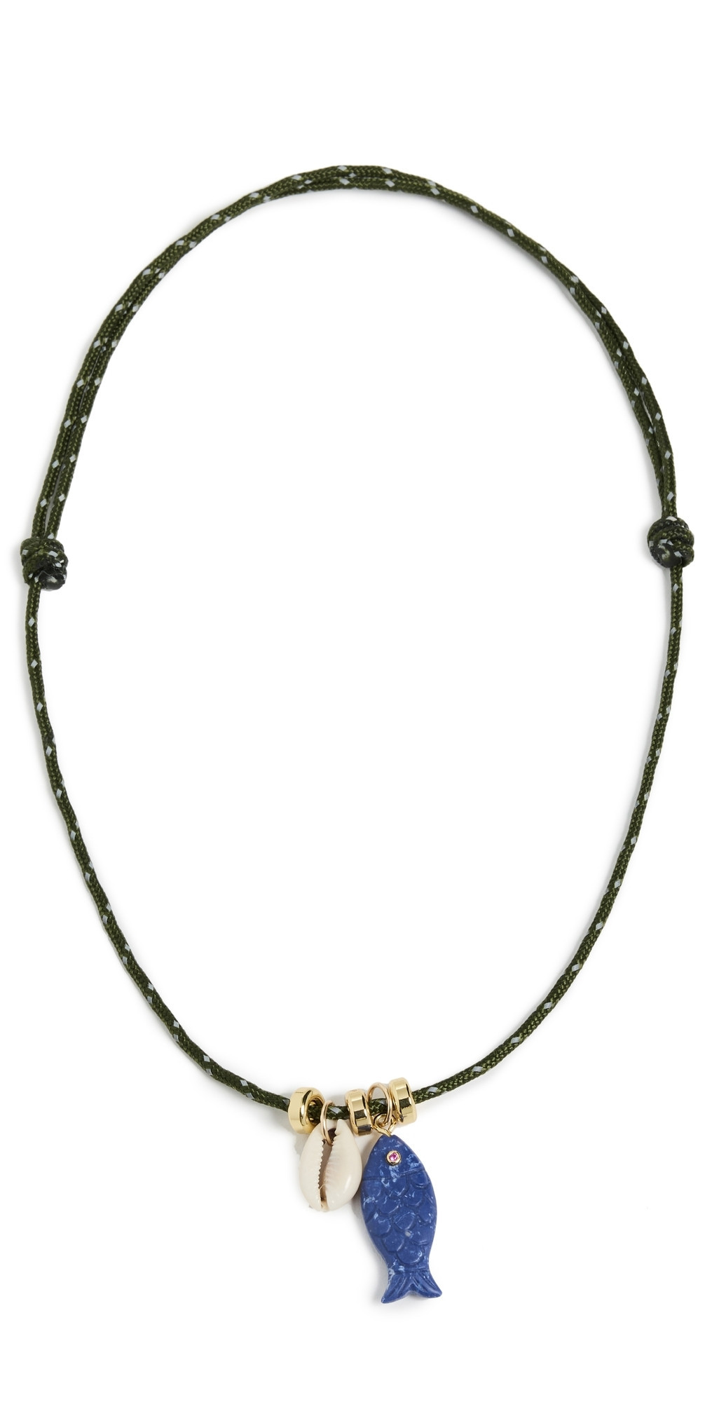 Eliou Ollie Necklace Blue One Size | Shopbop