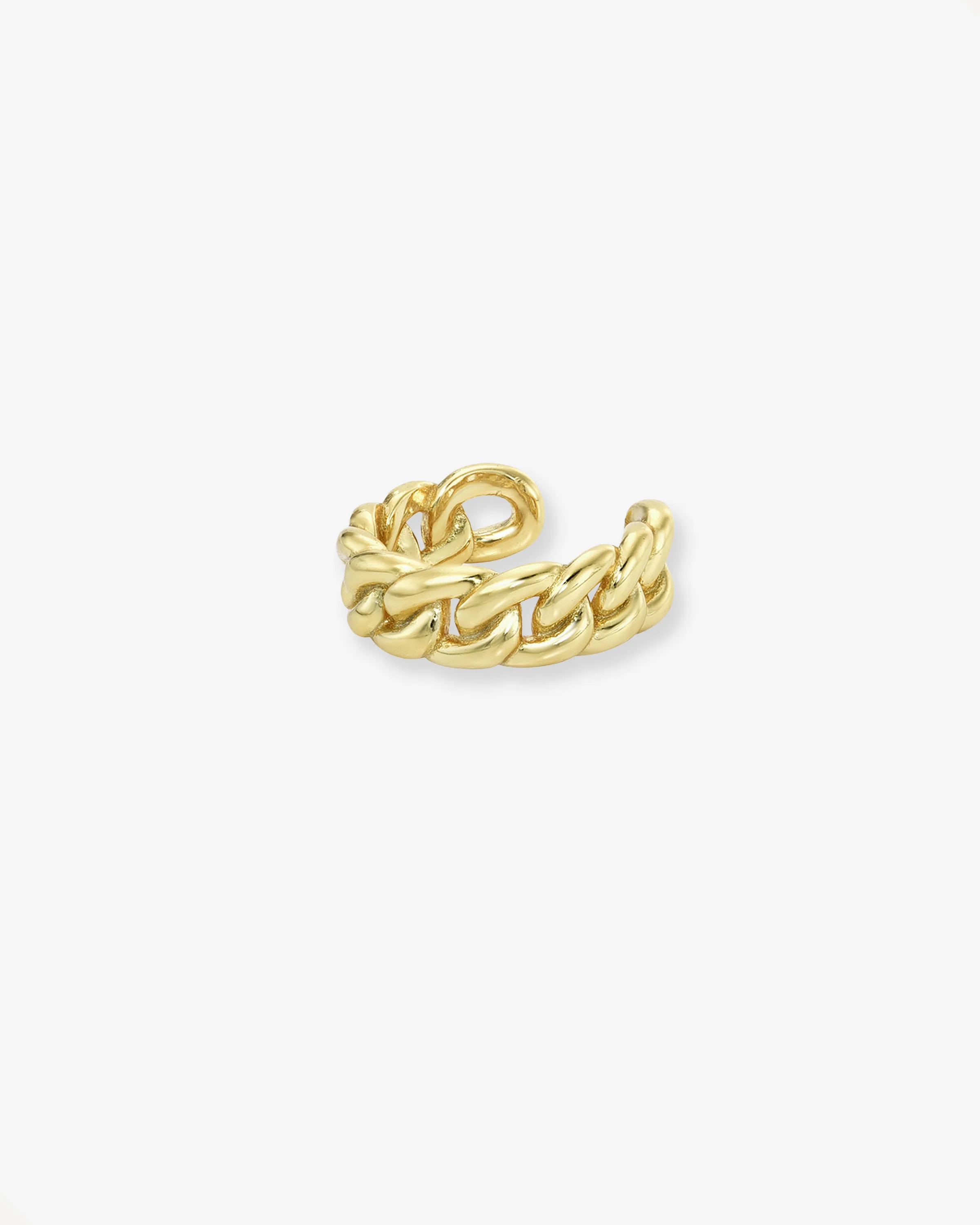 Cuban Link Ear Cuff | Zoe Lev Jewelry