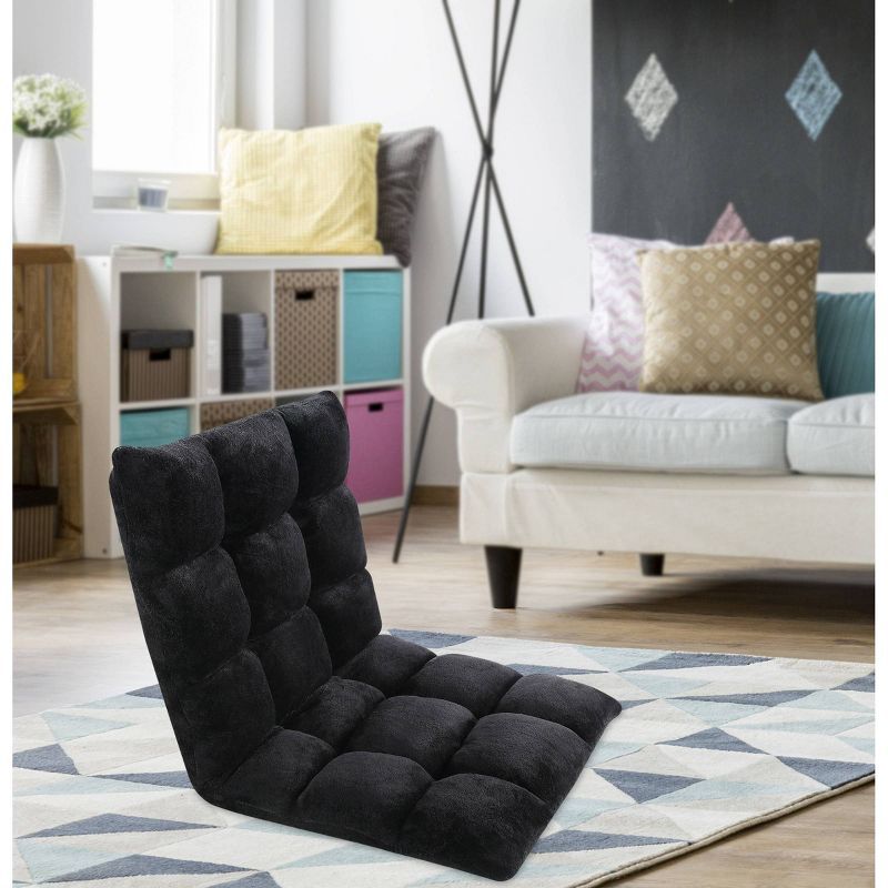 Esme Kids' Recliner Chair Black - Chic Home | Target