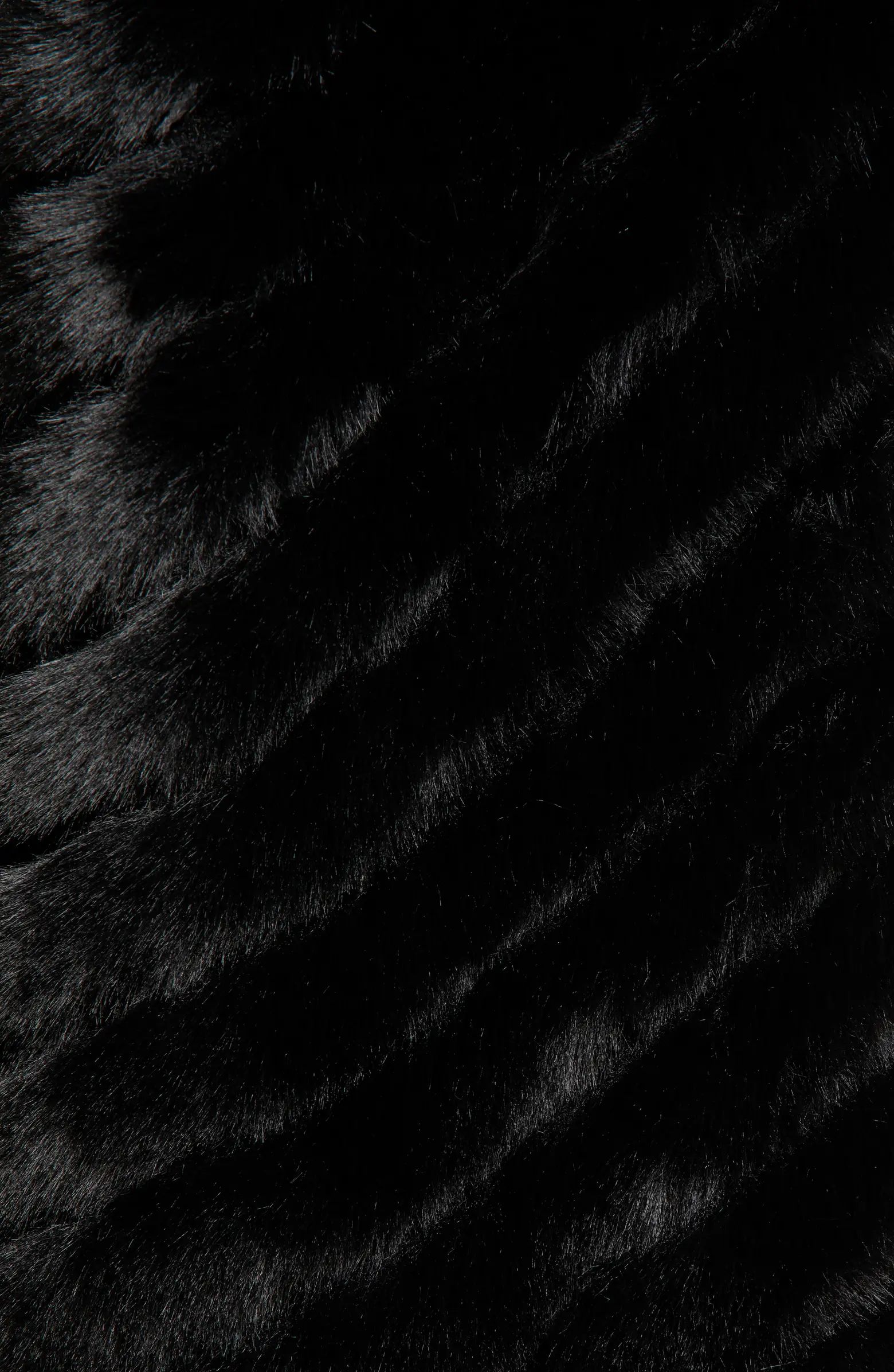 Jocelyn Stripe Faux Fur Asymmetric Vest | Nordstrom | Nordstrom