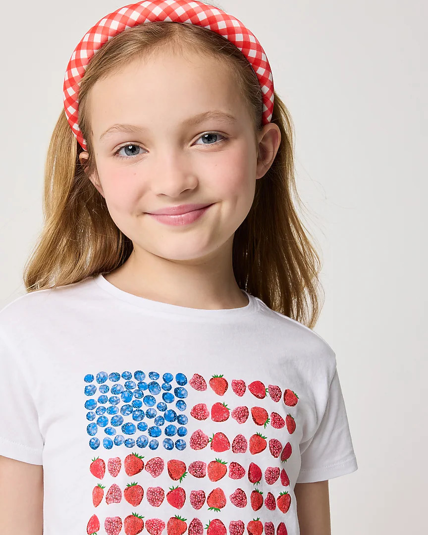 Girls' fruit flag graphic tee | J.Crew Factory