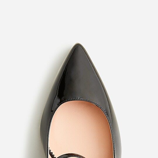 Colette mule heels in Italian patent leather | J.Crew US