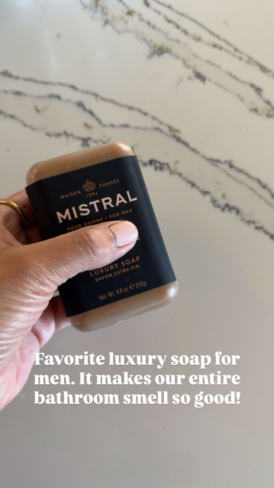 Love this luxury soap for men! 

#LTKMens #LTKOver40