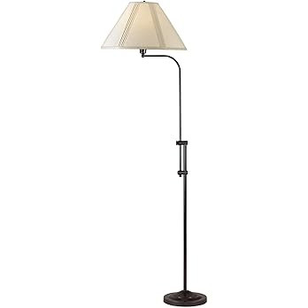 Benjara 3 Way Metal Floor Lamp with and Adjustable Height Mechanism, Bronze | Amazon (US)