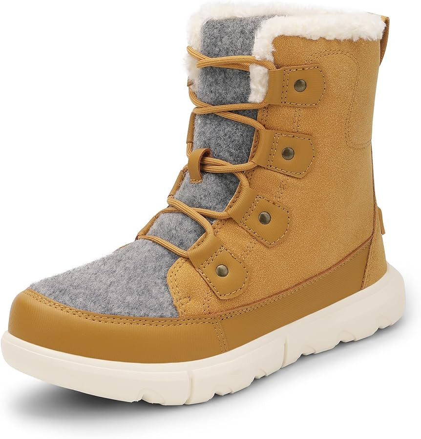 DREAM PAIRS Womens Winter Boots Cozy Faux Fur Anti-Slip Snow Boots Lace Up Comfort Stylish Ankle ... | Amazon (US)