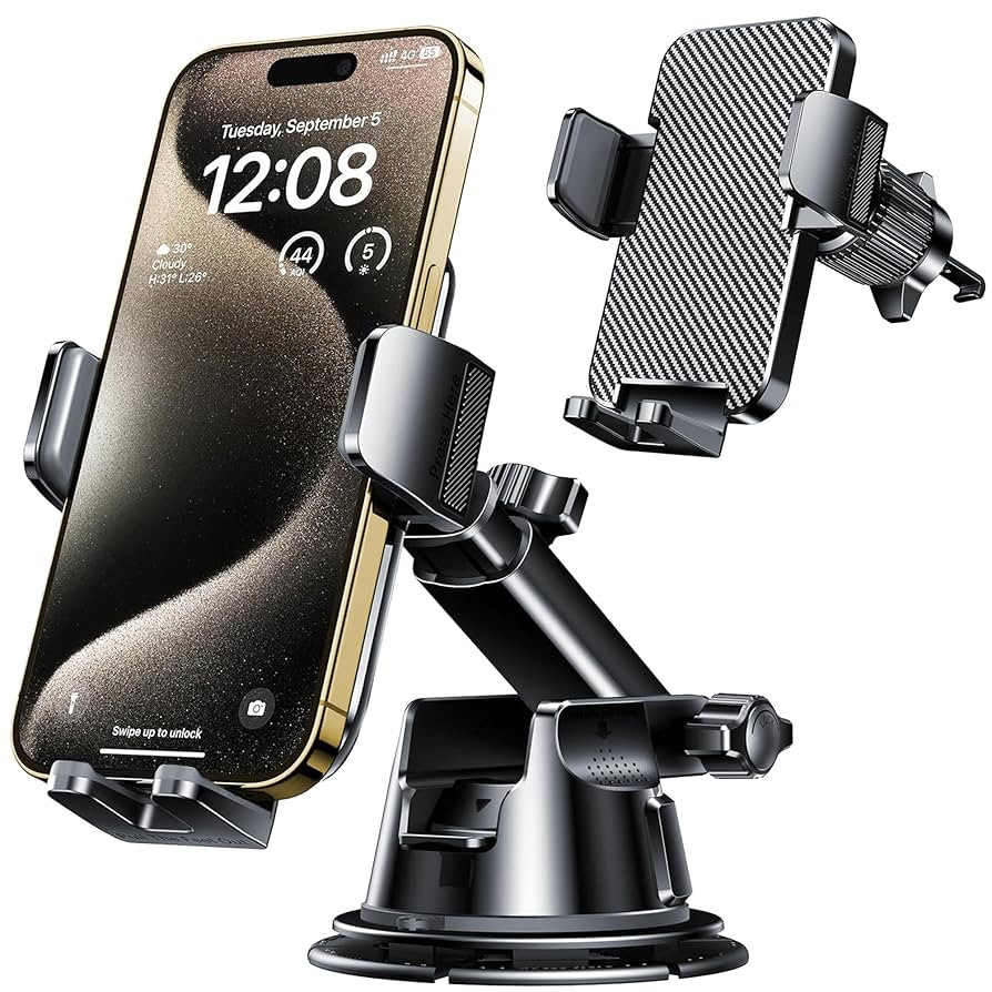 Qifutan Dash Mounted Holders Phone Holders for Your Car Phone Mount for Car Windshield Dashboard ... | Amazon (US)
