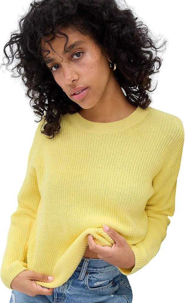 GAP Women's Textured Pullover Sweater | Amazon (US)
