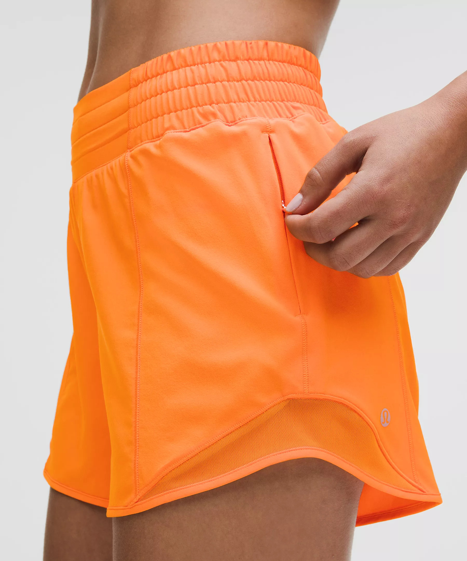 Hotty Hot High-Rise Lined Short 4" | Lululemon (US)