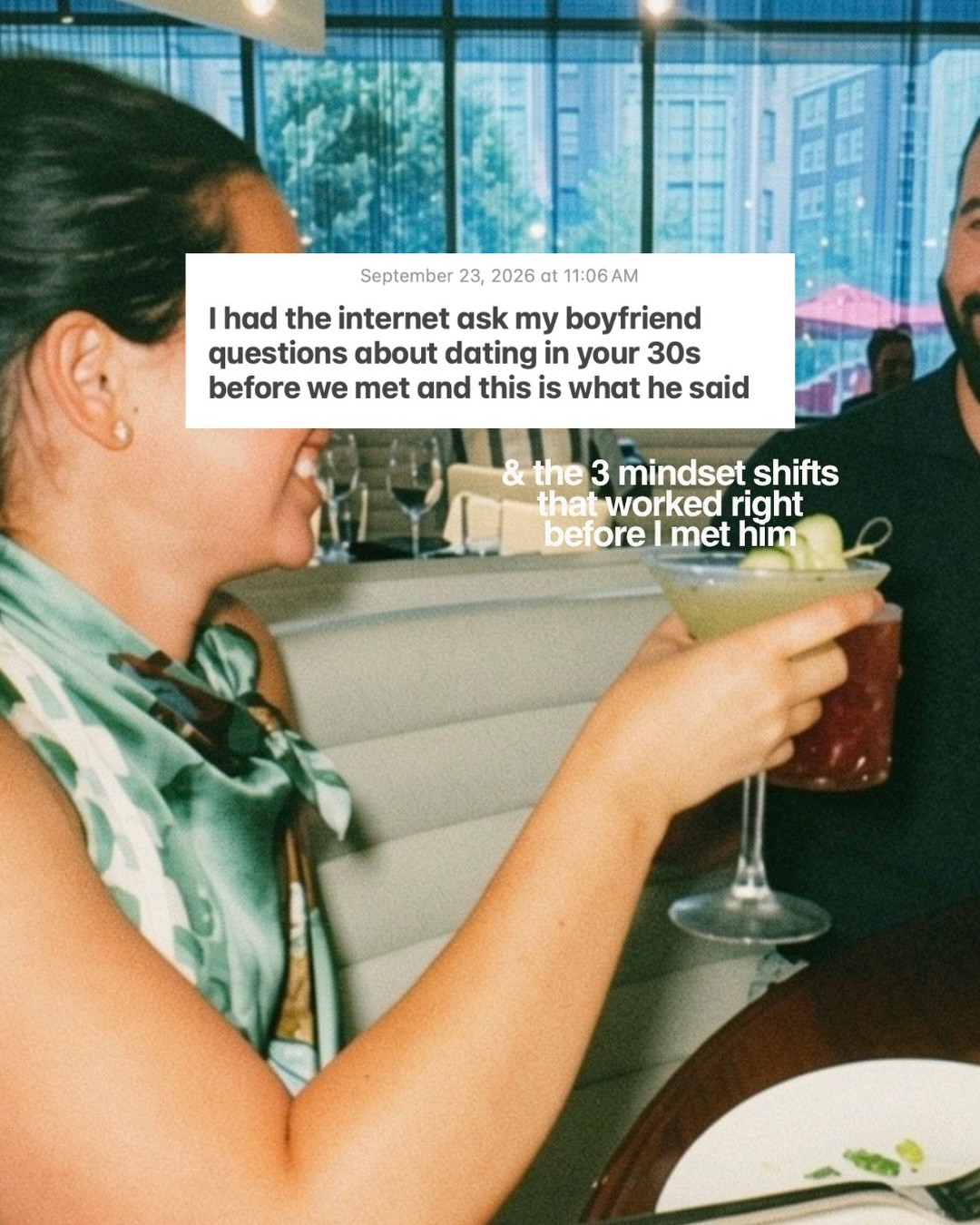 Almost didn’t post this, but I hope it sheds light on some questions you might be wondering while navigating dating in your 30s. 

And yes we met on Hinge 💕

Comment DATE for the deep dive on the 3 mindset shifts that worked dating in my 30s

Dating advice, dating apps, dating over 30