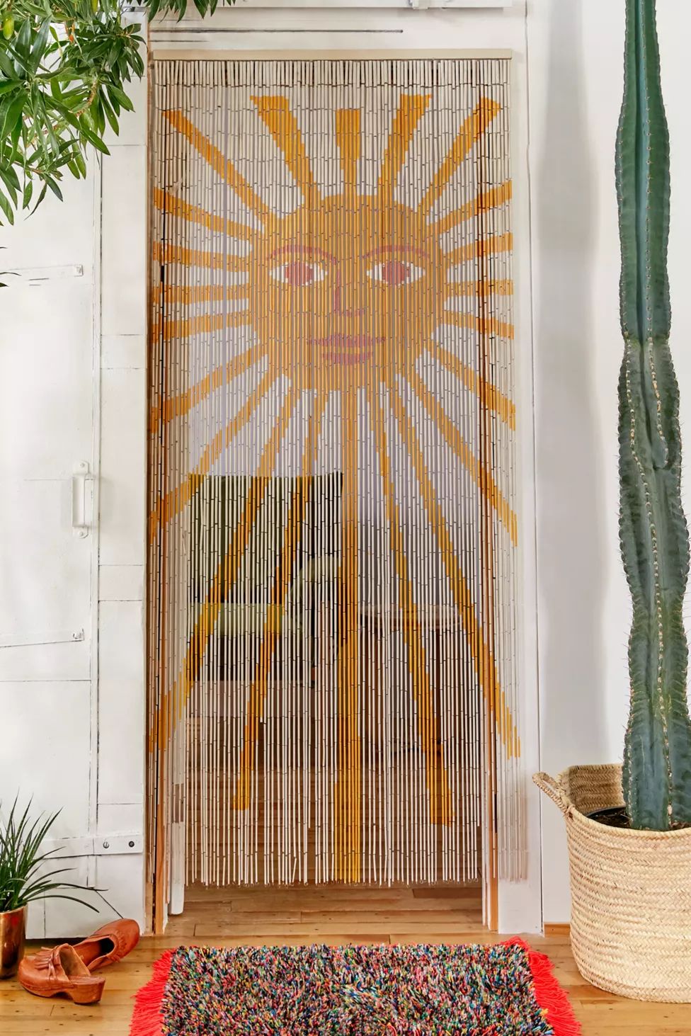 Sun Bamboo Beaded Curtain | Urban Outfitters (US and RoW)
