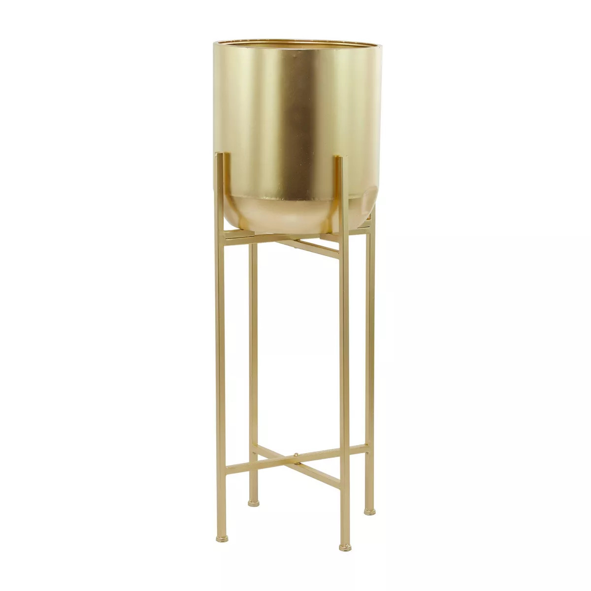 Olivia & May Modern Metal Planter Pot | Target