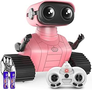 Hamourd Robot Toys for Girls, Rechargeable Remote Control Robots, Toy Robot with Auto-Demonstrati... | Amazon (US)