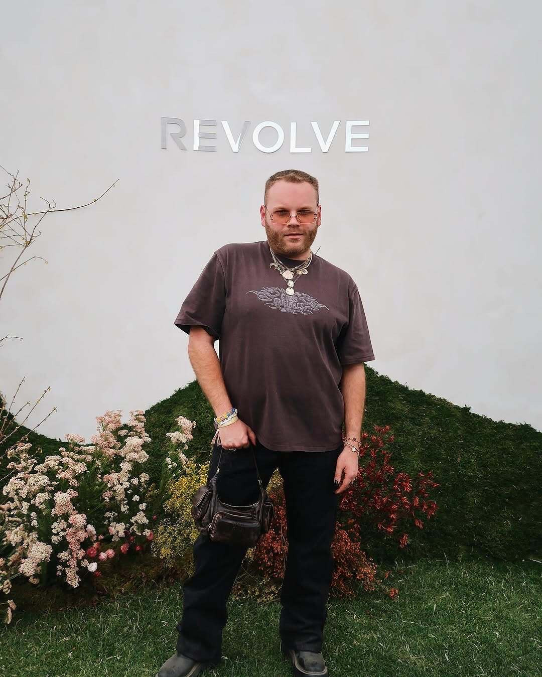 this 365 party girl lost his favorite pair of sunglasses yesterday 😭 best day ever though @revolve 

#LTKFestival #LTKStyleTip