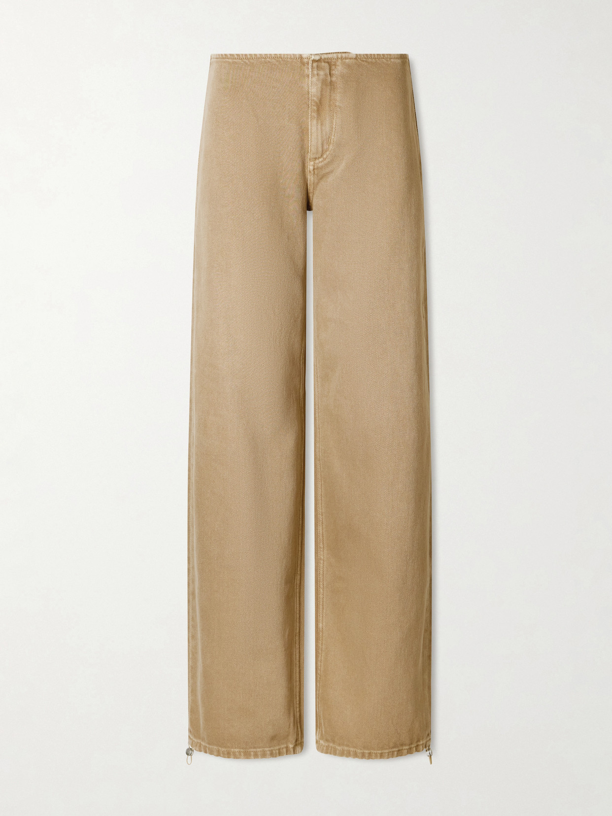 Still Here - Sport Low-rise Straight-leg Jeans - Brown | NET-A-PORTER (US)
