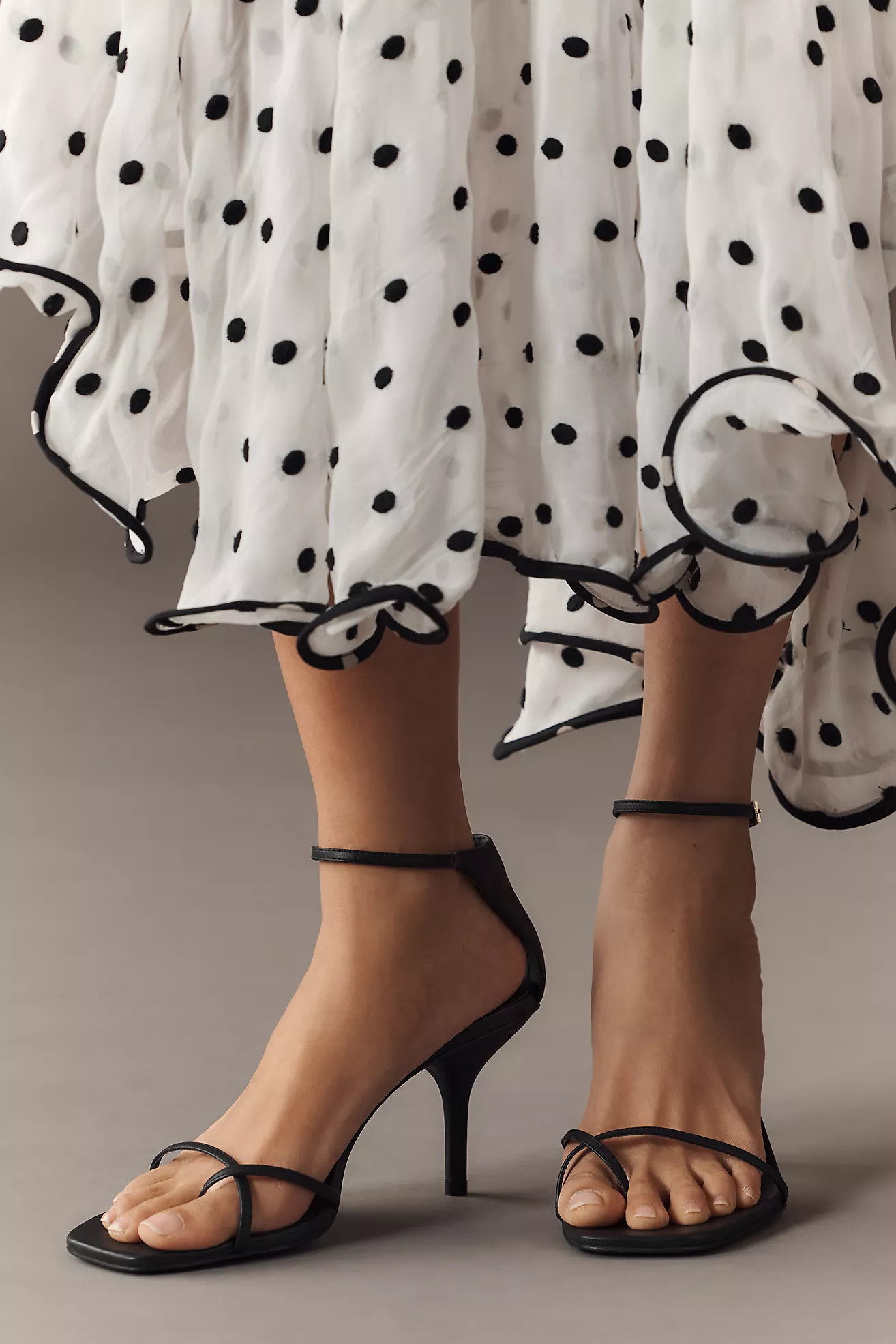Reformation Gigi Strappy Mid Heeled Sandals | Anthropologie (US)