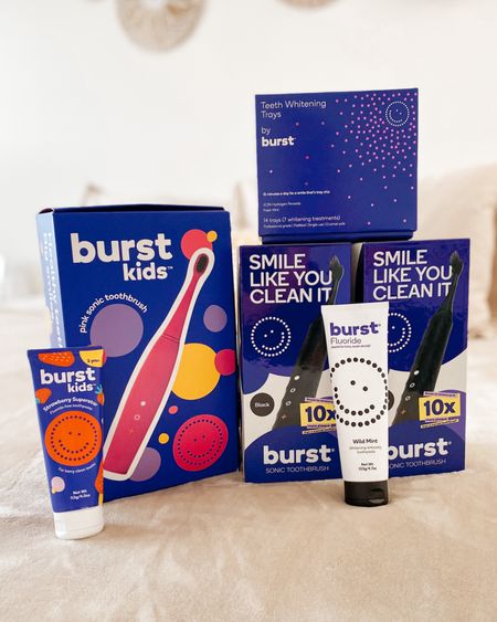 Burst Oral Care for the whole family 

#LTKhome #LTKkids #LTKfamily