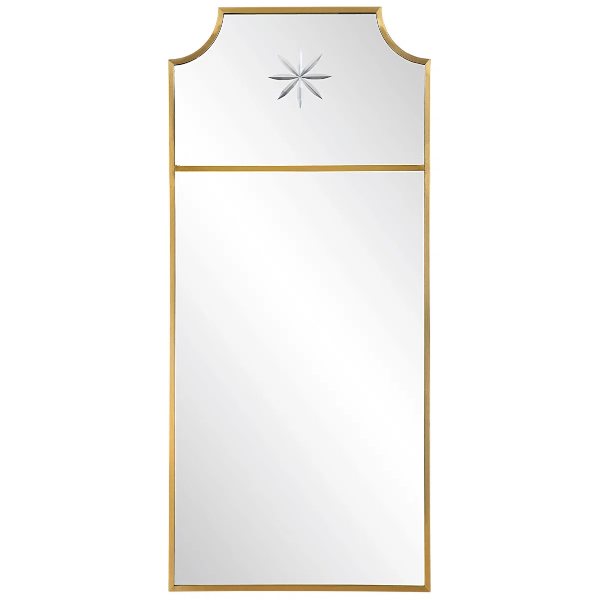 Charlie-Jai Metal PATTERN Wall Mirror | Wayfair North America