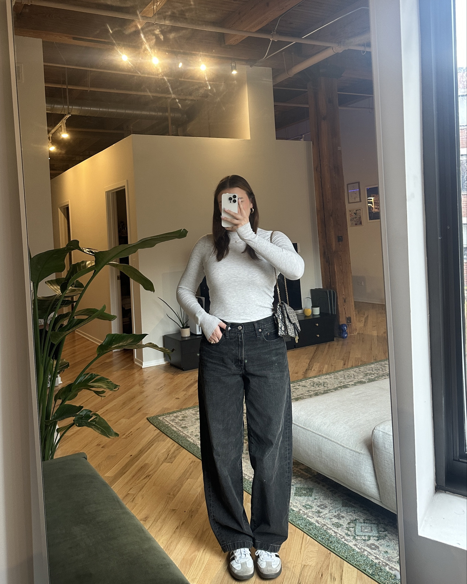 Wait… maybe men’s jeans are the way to go… I love these for a nice baggy black jean!! 