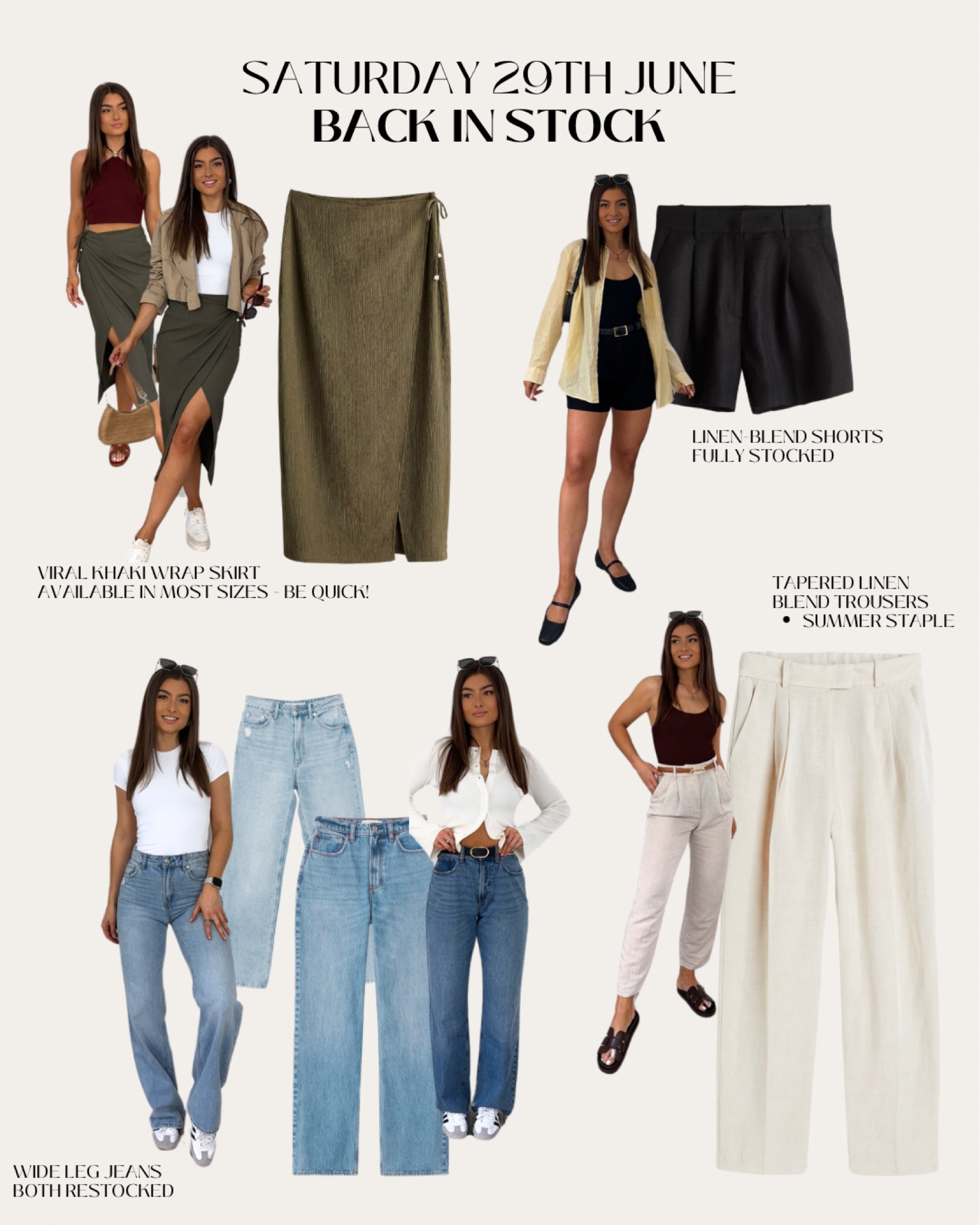 Popular items back in stock! June 2024 💚

#LTKstyletip #LTKeurope #LTKsummer