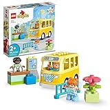 LEGO DUPLO Town Bus Ride 10988 Educational STEM Building Toy Set for Preschool Kids, Boys, Girls ... | Amazon (US)